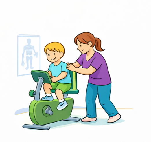 طفل يتعب بسرعة أثناء اللعب أو الحركة