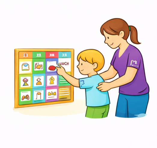 سكتش لاستخدام وسائل بصرية داخل جلسة تعليم خاص