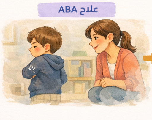 طفل يلعب وحده أو لا يتفاعل قبل ABA