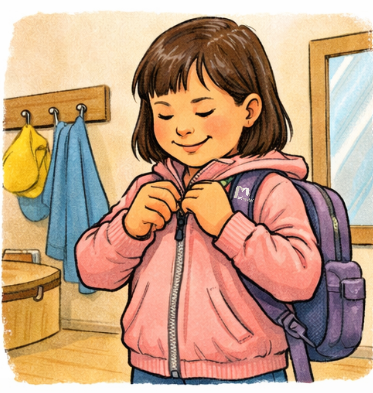 تدريب طفل على مهارات الاستقلالية