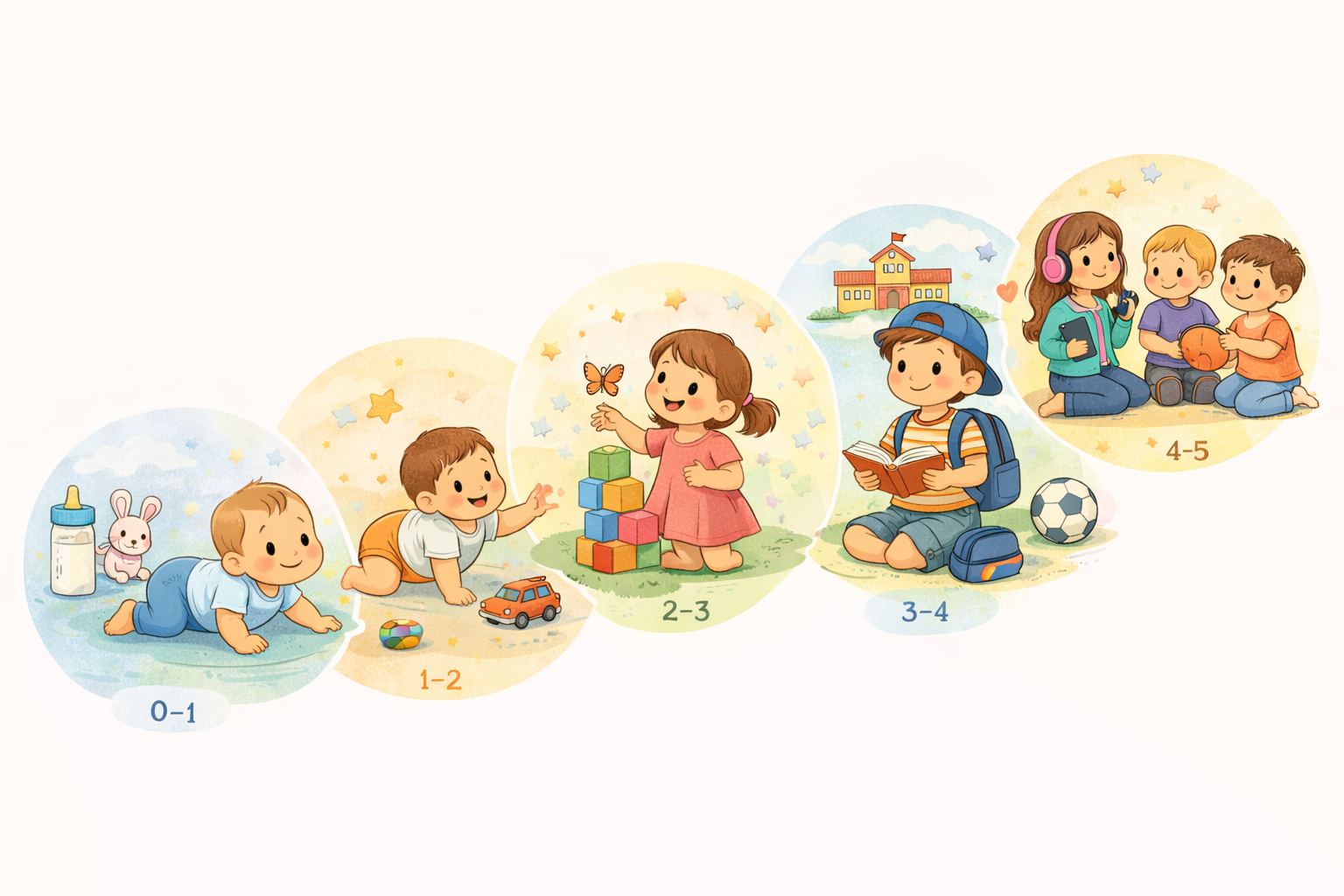 مراحل نمو الطفل